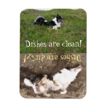 Dishwasher-påminnelse, Rensa eller smutsig, anpass