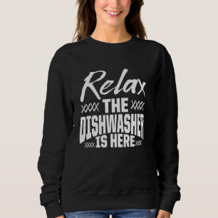 Dishwasher Slappna av Funny Dishwash T Shirt
