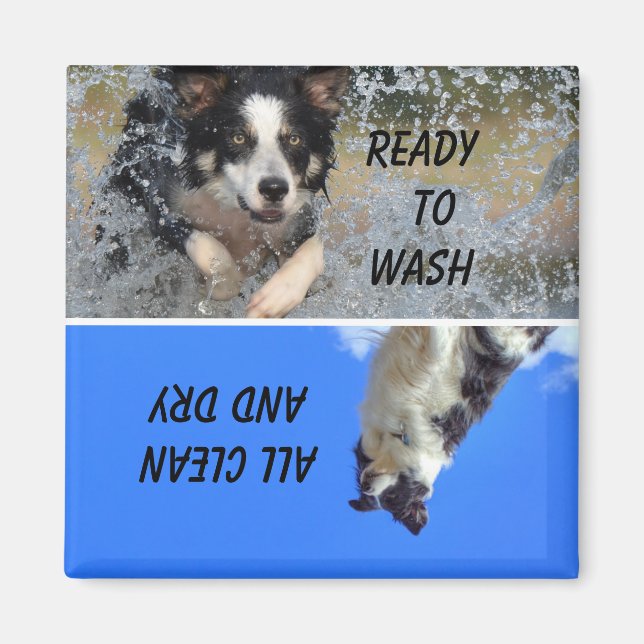 Dishwasher Status Magnet (Framsidan)