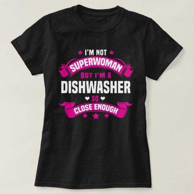 Dishwasher T Shirt (Design framsida)