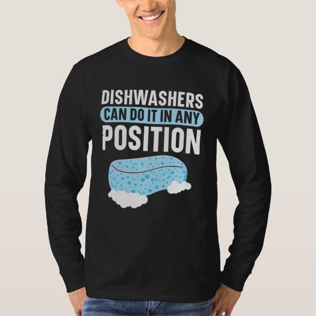 Dishwashing Job Profession Restaurant Employee Dis T Shirt (Framsida)