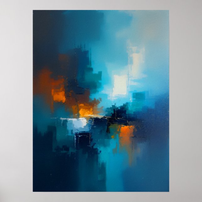 Disig blå  poster (Framsidan)
