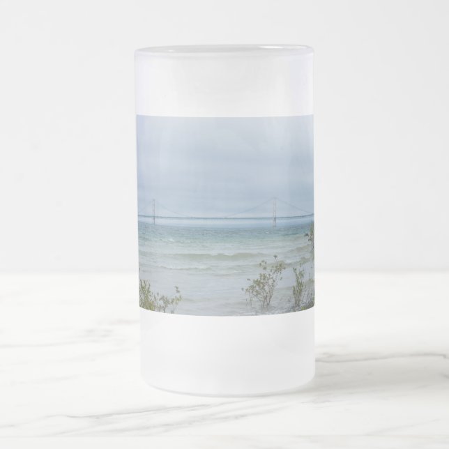 Disig väldig Mac Frostat Ölglas (Center)