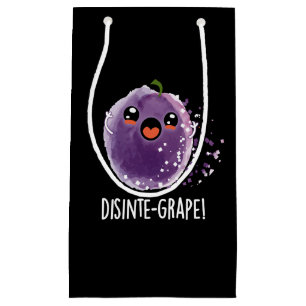 Disinte-vindruva Funny Grape Pun Mörk BG