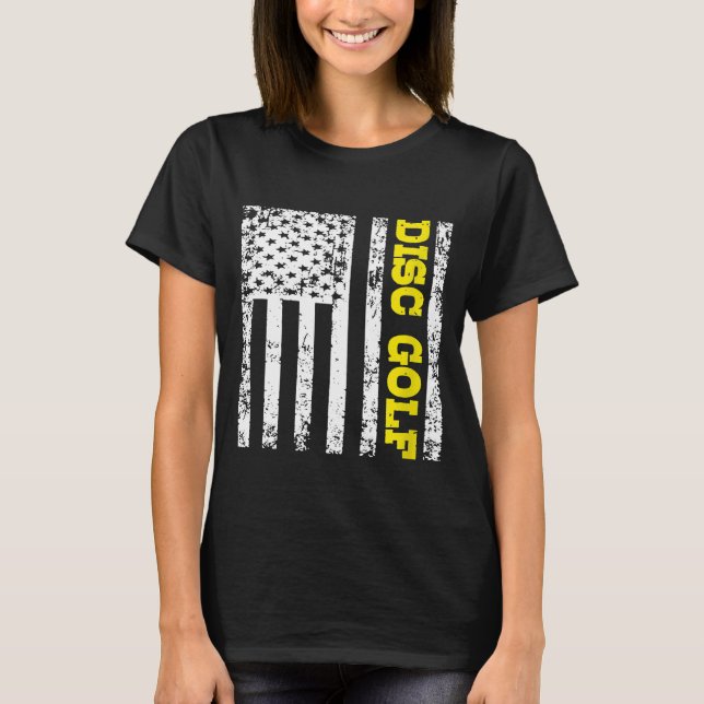 Disk Golf 11 T Shirt (Framsida)
