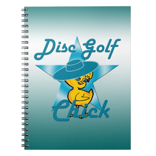 Disk Golf #7 Anteckningsbok (Framsidan)