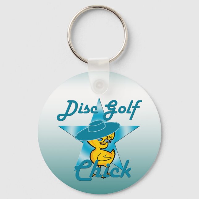 Disk Golf #7 Nyckelring (Framsida)