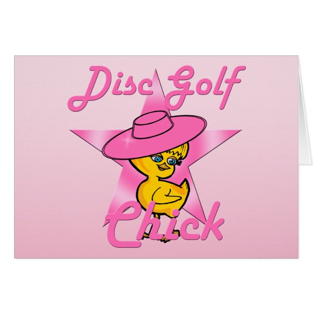 Disk Golf #8 Hälsningskort (Framsidan Horizontal)