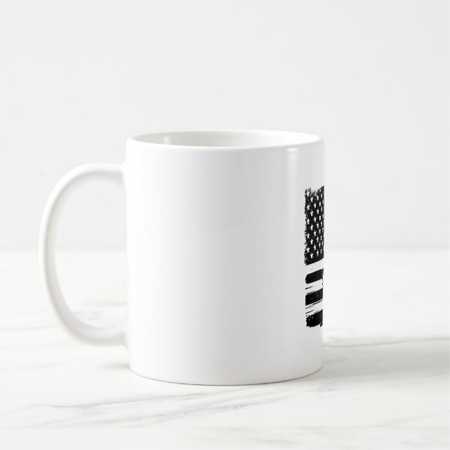 Disk Golf American Flagga Kaffemugg (Vänster)