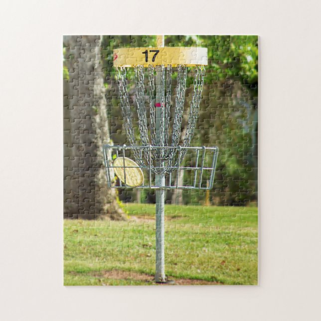 Disk Golf Basket Puzzle Pussel (Vertikal)