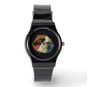Disk Golf Basket Retro Armbandsur