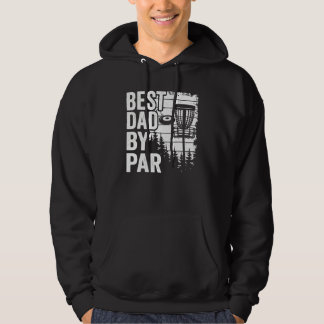 Disk Golf Basket Retro Pappa Vintage Best Pappa by Hoodie