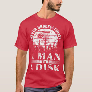 Disk Golf Basket Träd Frisbee Golf 1 T Shirt