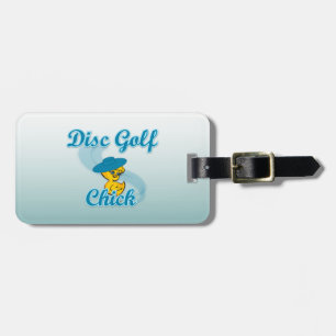 Disk Golf-Chick #3 Bagagebricka