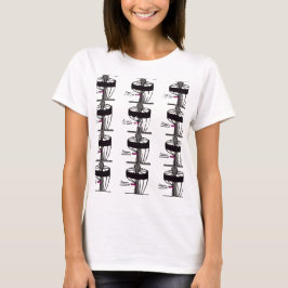 Disk Golf Chick dam shirt T-shirt