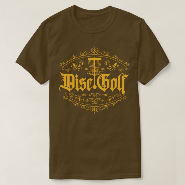 Disk Golf Classic Player T Shirt (Design framsida)