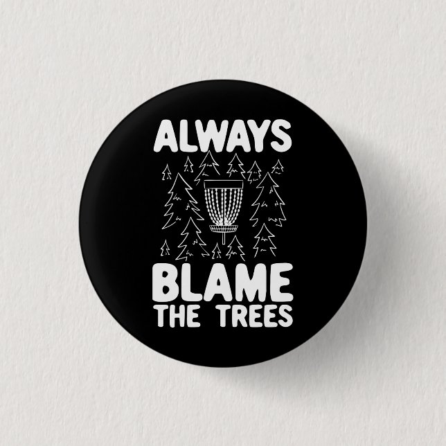 Disk Golf Disk Basket Gift Knapp (Framsida)