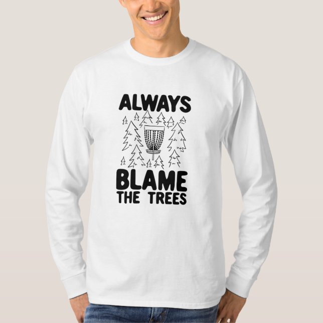 Disk Golf Disk Basket Gift T Shirt (Framsida)