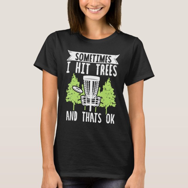 Disk Golf Disk Jokey Frisbee Golf Disk Golf 2 T Shirt (Framsida)