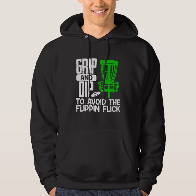 Disk Golf Disk Jokey Frisbee Golf Disk Golf 3 Hoodie (Framsida)