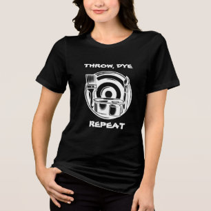 Disk Golf Dyeing Humor Slut, Färg, Upprepa T Shirt