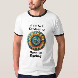 Disk Golf Dyeing Humor T Shirt