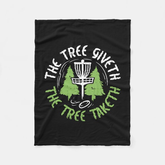 Disk Golf Fleecefilt (Framsidan)