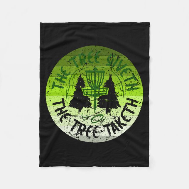 Disk Golf Fleecefilt (Framsidan)