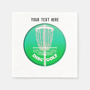 Disk Golf Frisbee Cage Pappersservett