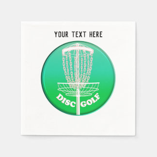 Disk Golf Frisbee Cage Pappersservett