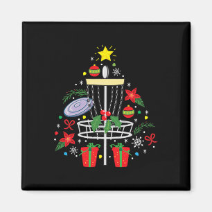 Disk Golf Frisbee jul Ornament Träd Funny Gi Magnet