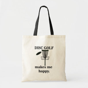Disk Golf gör att jag får Lycklig-golf Tygkasse