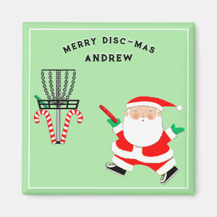 Disk Golf Helgdag Gift Magnet