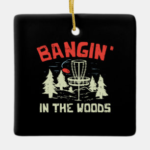 Disk Golf Julgransprydnad Keramik