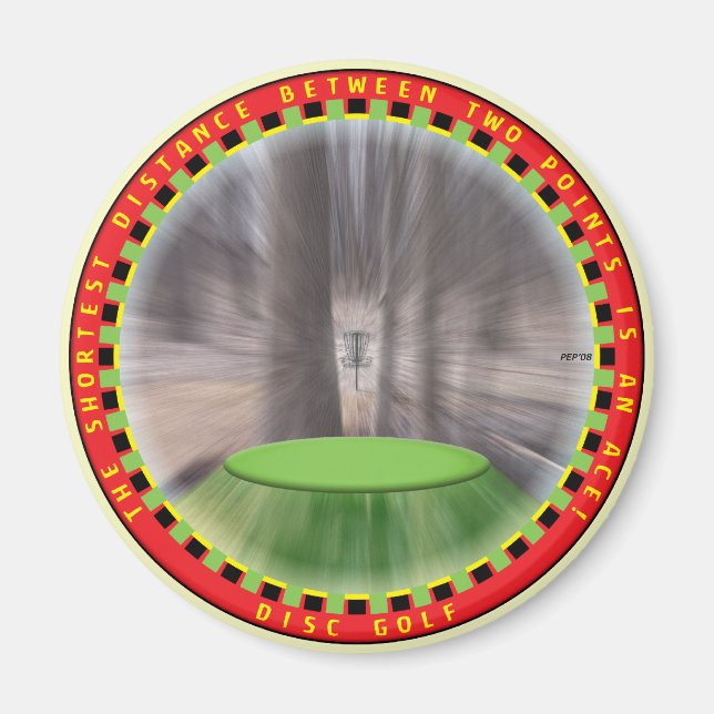 Disk Golf Logic #2 Magnet (Framsidan)