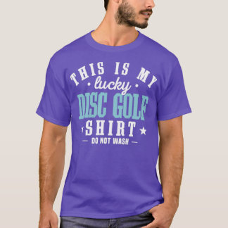 Disk Golf Lucky Best Coola Funny Disk Golfer Playe T Shirt