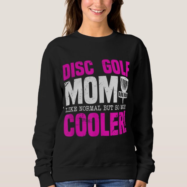 Disk Golf Mamma Funny T Shirt (Framsida)