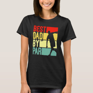 Disk Golf Manar Best Pappa by Par Disk Golf Vintag T Shirt