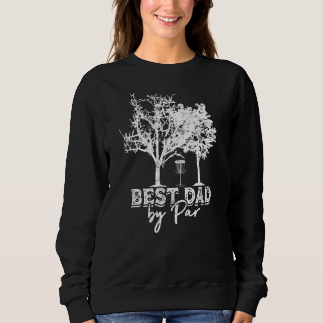 Disk Golf Pappa Best Pappa by Par Par Frisbee Golf T Shirt (Framsida)