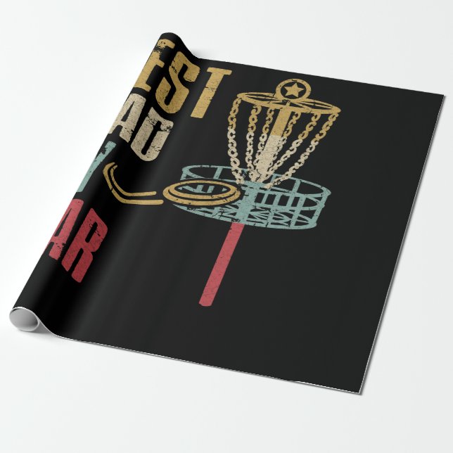 Disk Golf Pappa Best Pappa efter paragraf Presentpapper (Utrullad)