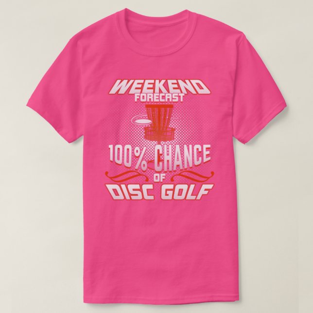Disk Golf Player Gift T Shirt (Design framsida)