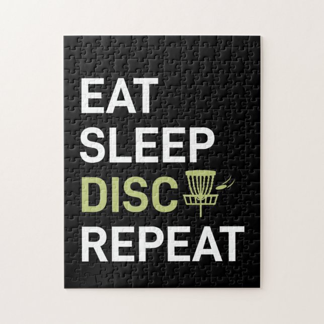 Disk Golf Player | Upprepa golf för viloläge i vil Pussel (Vertikal)