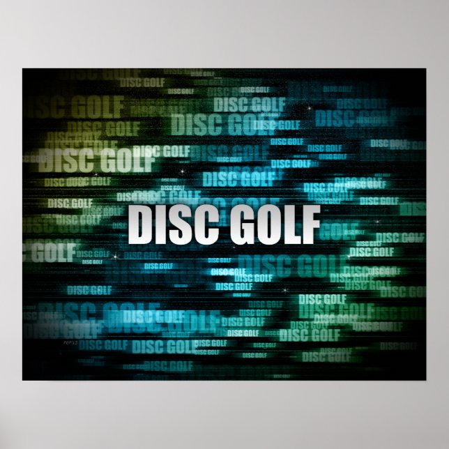 Disk Golf Poster (Framsidan)