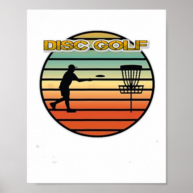 Disk Golf Poster (Framsidan)