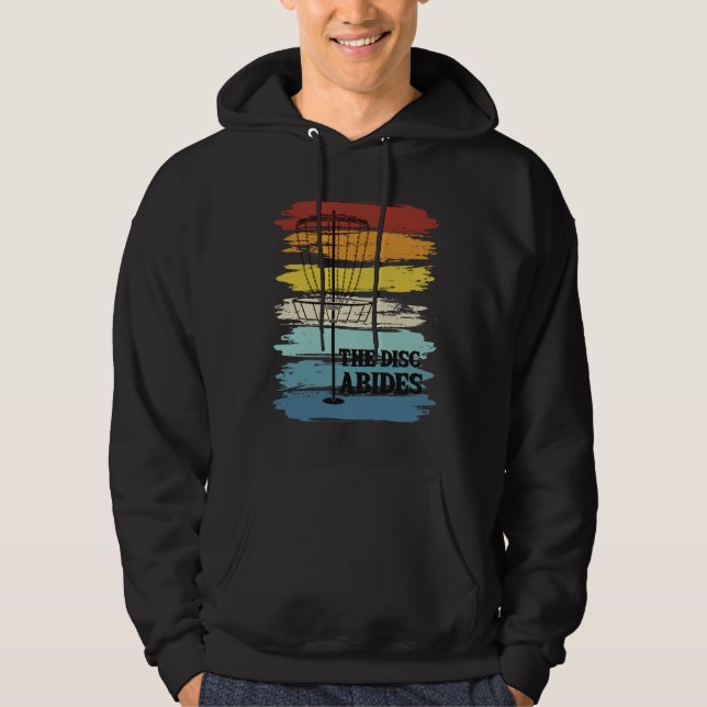 Disk Golf Retro Hoodie (Framsida)
