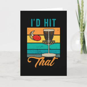 Disk Golf Retro Jag skulle Slått att Kort