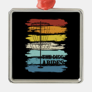Disk Golf Retro Julgransprydnad Metall