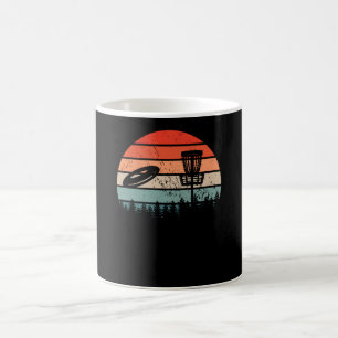 Disk Golf Retro Kaffemugg