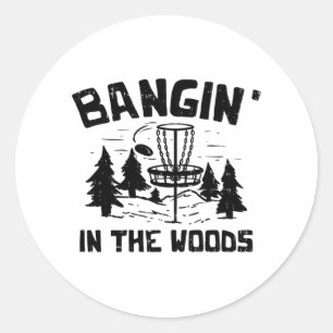 Disk Golf Runt Klistermärke