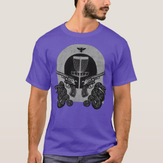 Disk Golf Shooter Team BW T Shirt